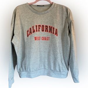 🔥2 FOR $10🔥 California Grey Sweatshirt Sz S